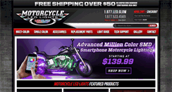 Desktop Screenshot of motorcycleledlights.com